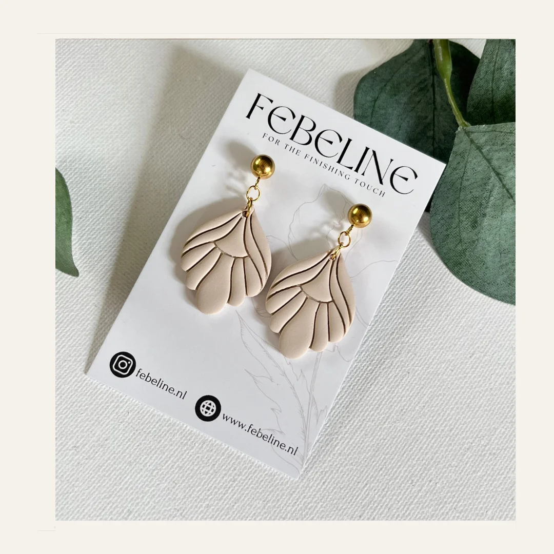 Oorbellen Febe - sand