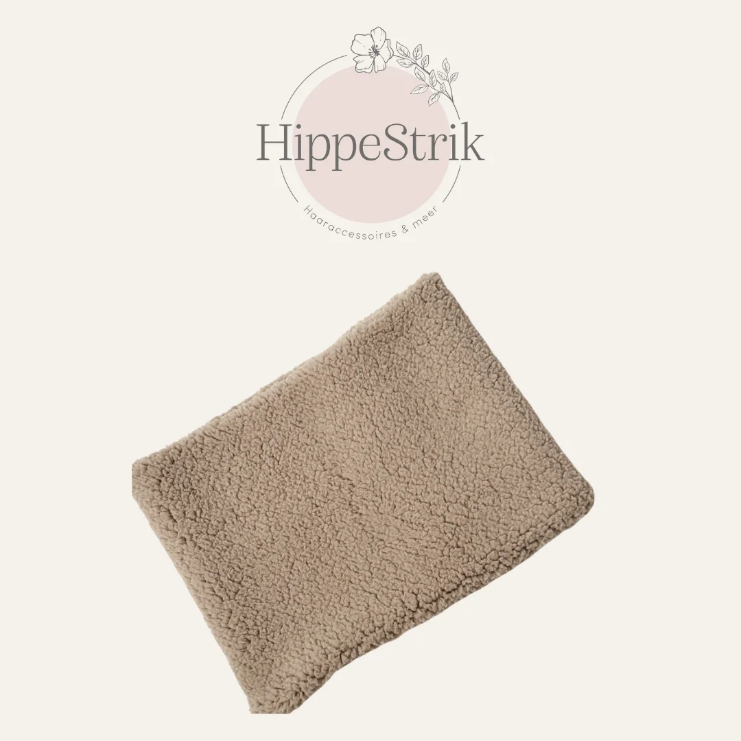 Colsjaal donker beige - midi