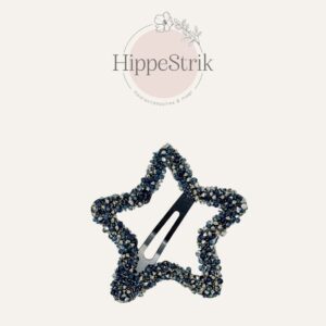 Glitter ster | donkerblauw