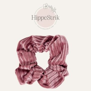 Velvet scrunchie | roze