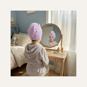 Haarhanddoek | lila